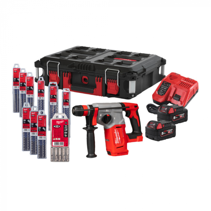 Ciocan rotopercutor SDS-Plus M18, pachet promo [1]