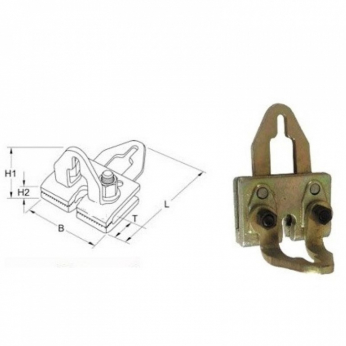 Clema de tranctiune cu dubla tragere, 5T [2]