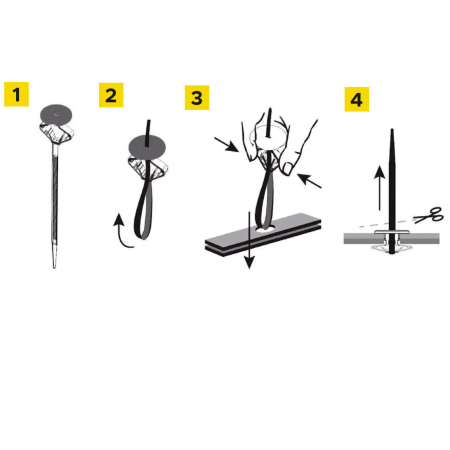 Cleme din plastic, universale, pentru caroserii auto [7]