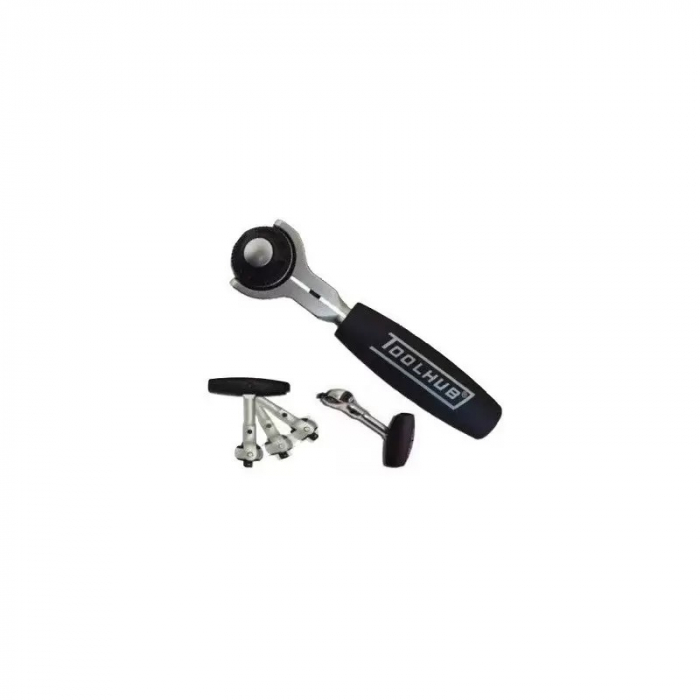Clichet cu cap rotativ si maner in T, 1/4" [2]