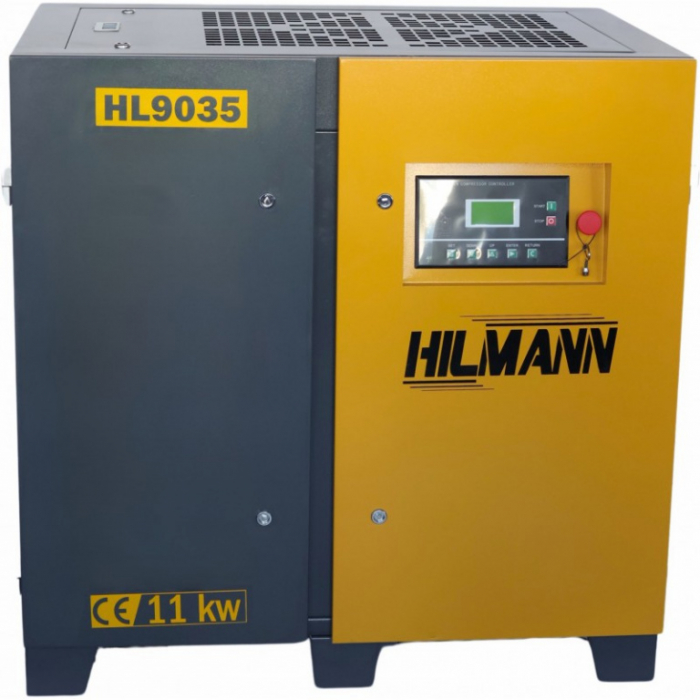 Compresor de aer cu surub HILMANN 11kw - 12 bar, 380V [2]