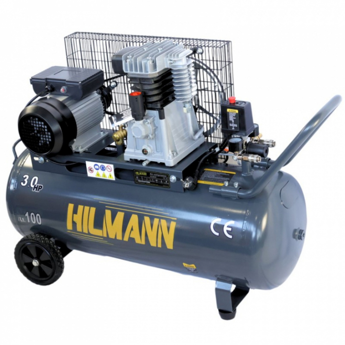 Compresor de aer 100 litri 2,2 kW bobinaj de cupru, 220V [2]