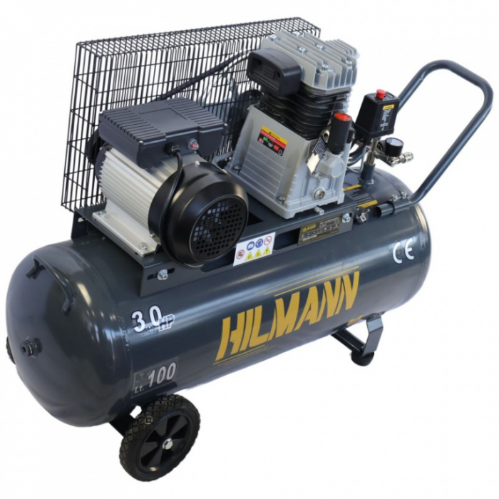 Compresor de aer 100 litri 2,2 kW bobinaj de cupru, 220V [4]