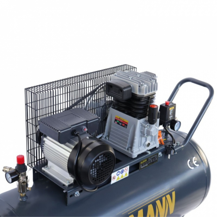 Compresor de aer 200 litri 2,2 kW bobinaj de cupru, 220V [6]