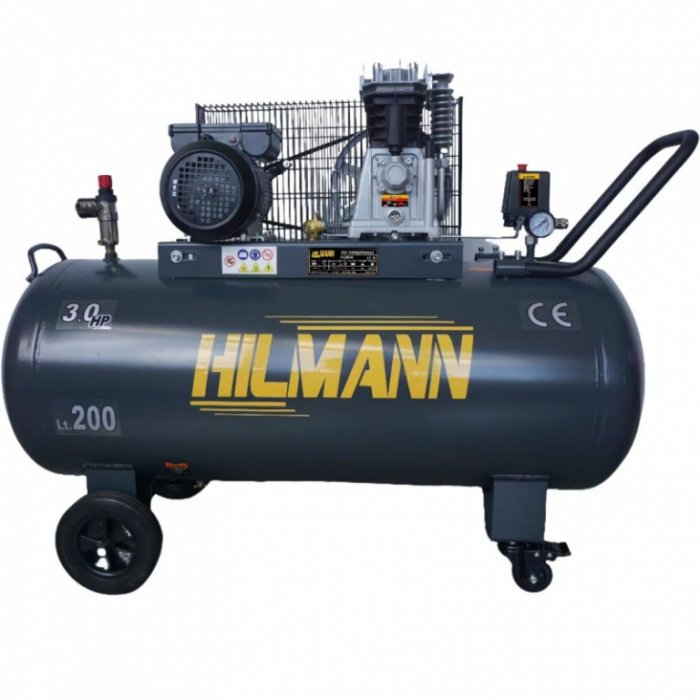 Compresor de aer 200 litri 2,2 kW bobinaj de cupru, 220V [2]