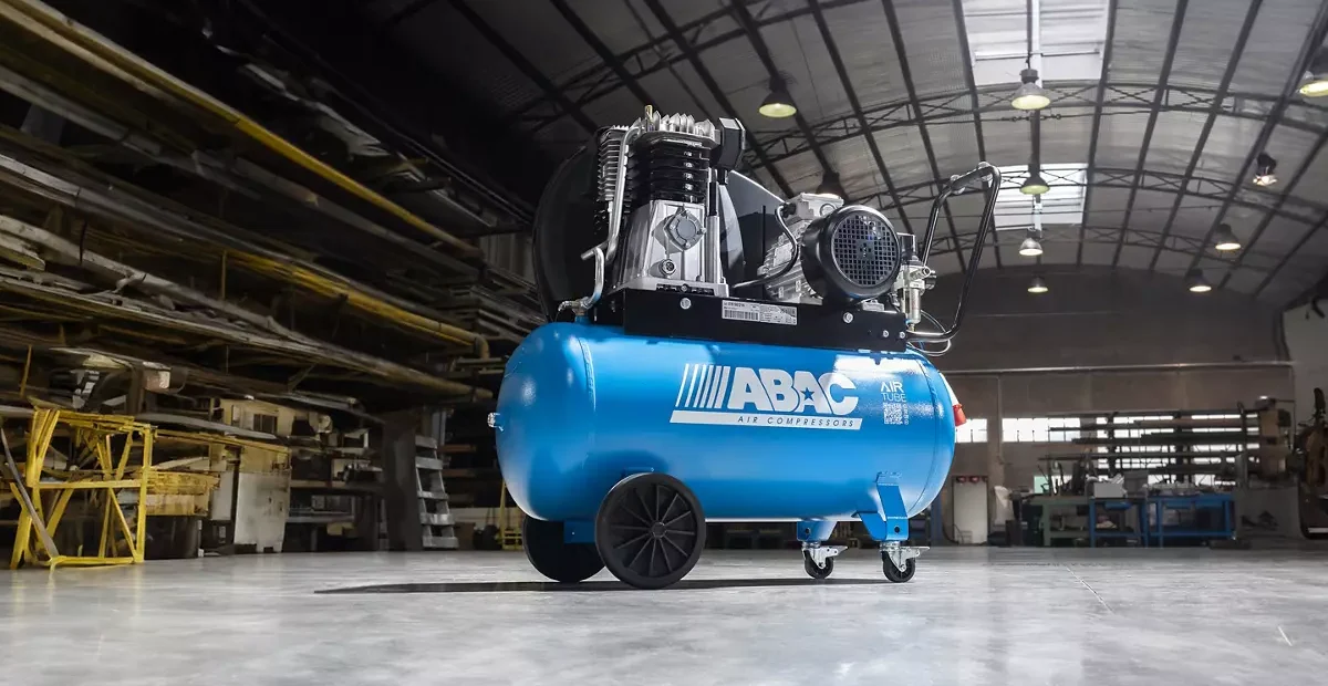 Compresor de aer cu piston - 230 V, 2.2 kW, 393 L/min, 10 bar, 90 Litri [2]