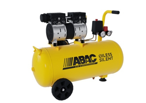 Compresor de aer cu piston fara ulei, silentios - 0.75 kW, 130 L/min, 8 bari - 50 Litri [2]
