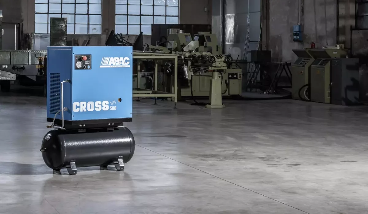 Compresor de aer profesional cu surub - 4 kW, 500 L/min, 10 bari - 200 Litri [2]