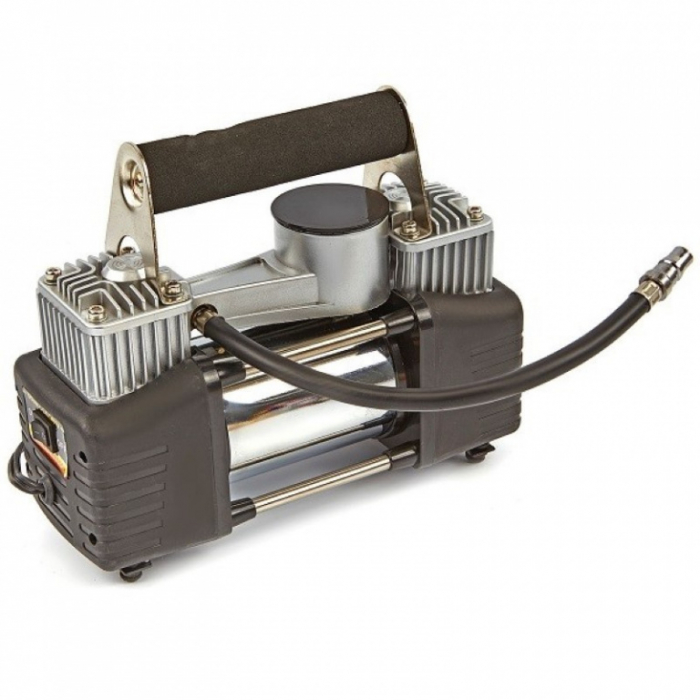 Compresor de aer pentru umflat roti cu accesorii , 12V [2]