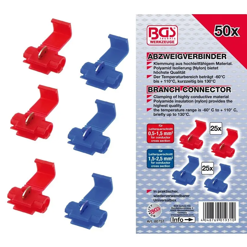 Conectori pentru fire izolate, set de 50 buc. [2]