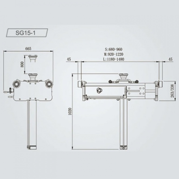 Cric de canal cu un piston, 15 tone [3]