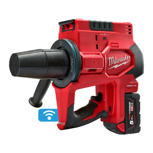 Dispozitiv hidraulic pentru expandat țevi UPONOR™ Q&E M18™ ONE-KEY™ FORCE LOGIC™ [2]