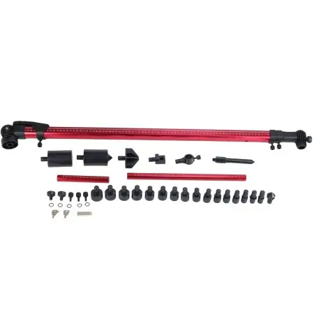 Dispozitiv profesional de măsurare tridimensională a caroseriei auto, din aluminiu retractabil, cu precizie sub 1 mm [4]