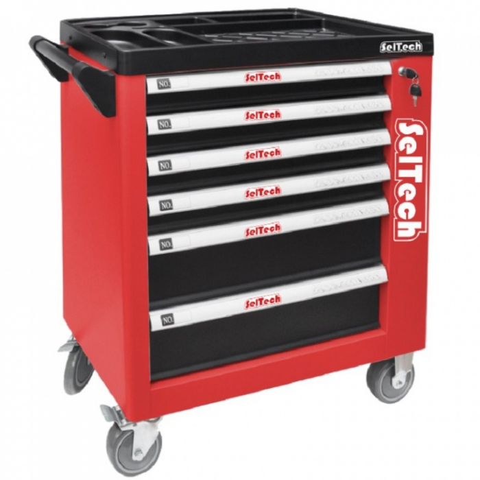 Dulap de scule echipat premium cu 6 sertare, 148 piese [2]