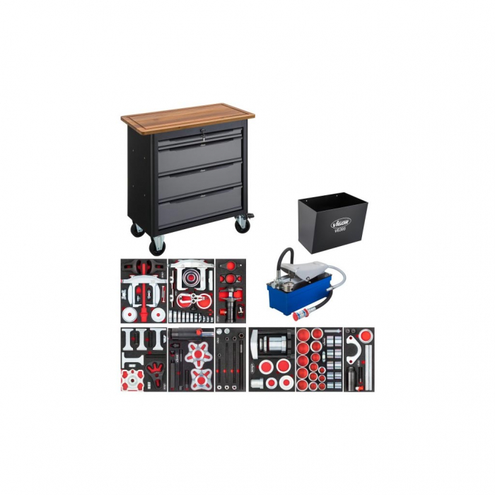 Dulap de scule echipat Seria XL, 4 sertare [1]