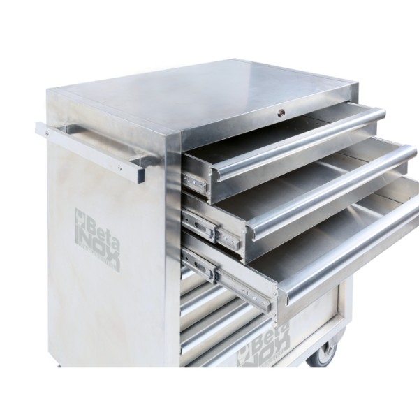 Dulap mobil cu 7 sertare din INOX [2]