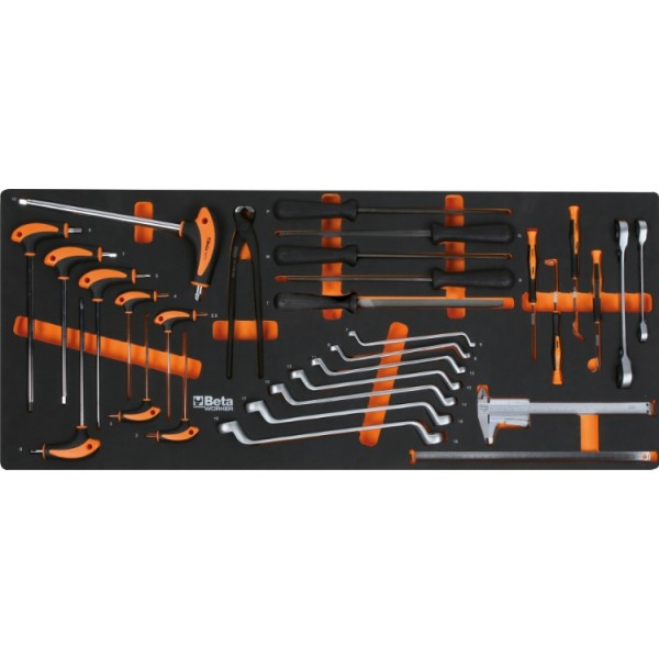 Dulap mobil cu 9 sertare EXTRA-LUNG 716 scule, Beta [3]