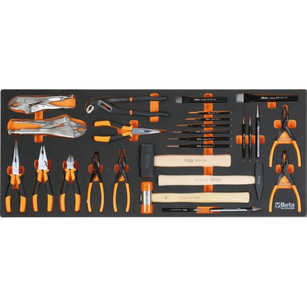 Dulap mobil cu 9 sertare EXTRA-LUNG 716 scule, Beta [2]