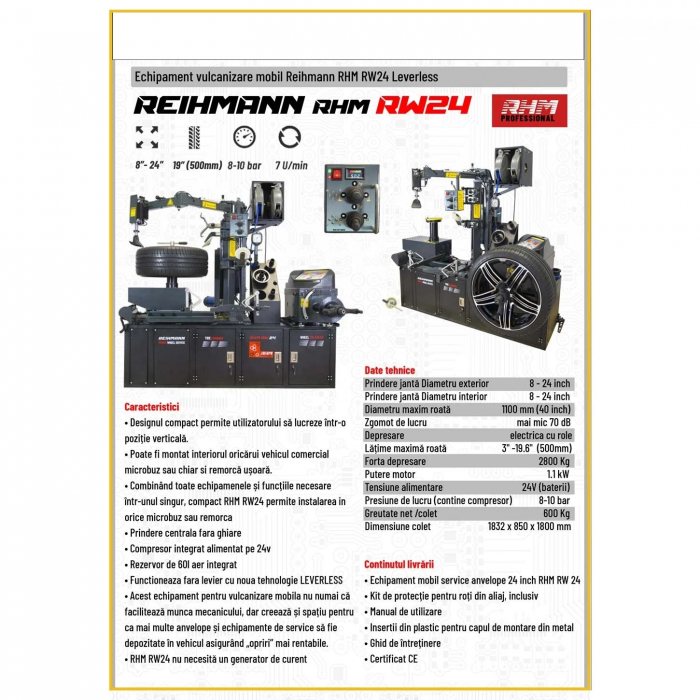 Echipament vulcanizare mobila REIHMANN-RHM RW24 [9]