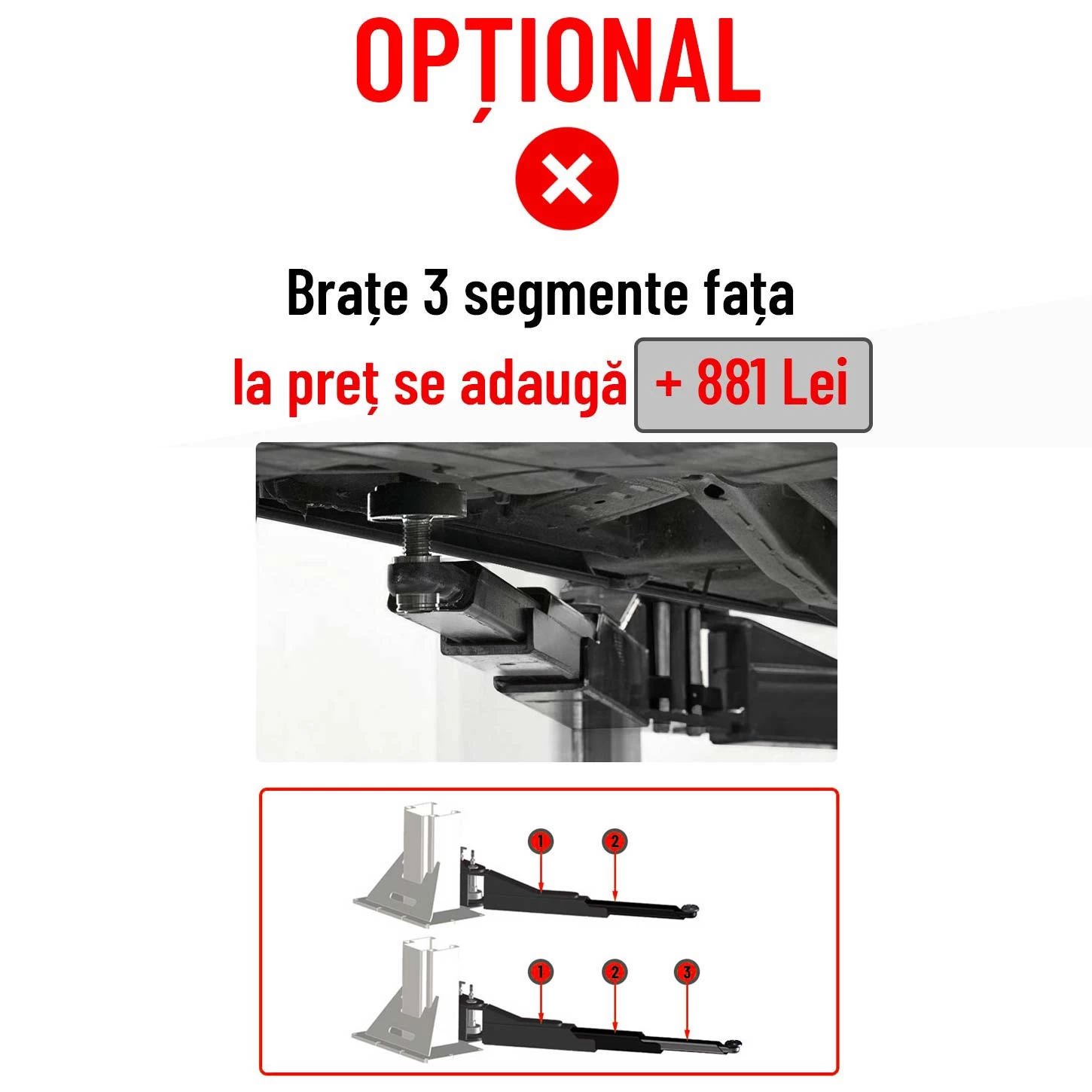 Elevator auto 2 coloane deblocare manuala 4 tone, 220V [3]