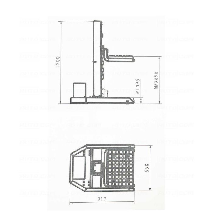 Elevator coloana mobilă ridicare de roata vehicule max. 2T, 220V [3]