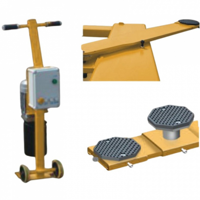 Elevator foarfeca portabil pentru tinichigerie 2.7 tone, 220V [2]