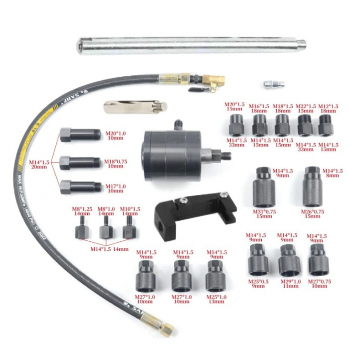 Extractor pneumatic pentru injectoare 26 piese , 1000Nm [3]