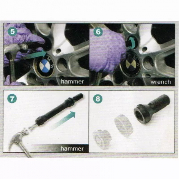 Extractor suruburi antifurt BMW [5]