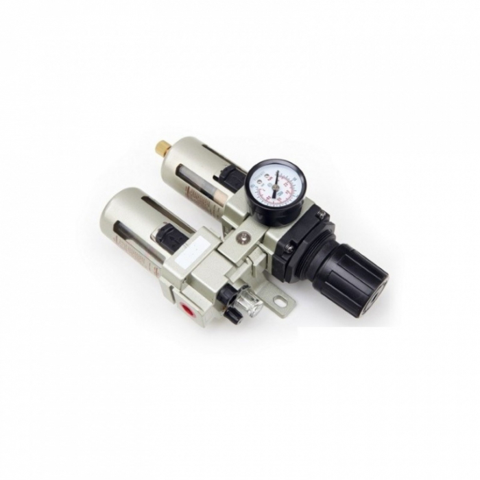 Filtru aer regulator si lubrificator 0-10 bar, 1/4" [1]