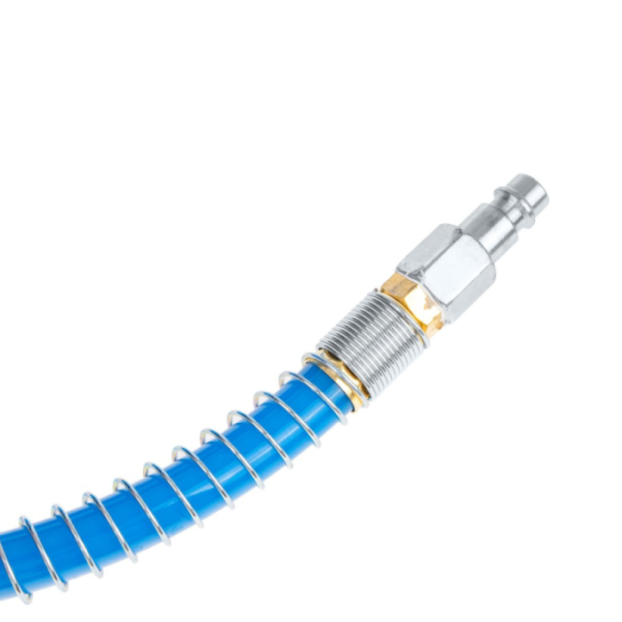 Furtun pneumatic pe tambur cu suport rotativ Geko G-G03193, 30m, 10x14mm [7]