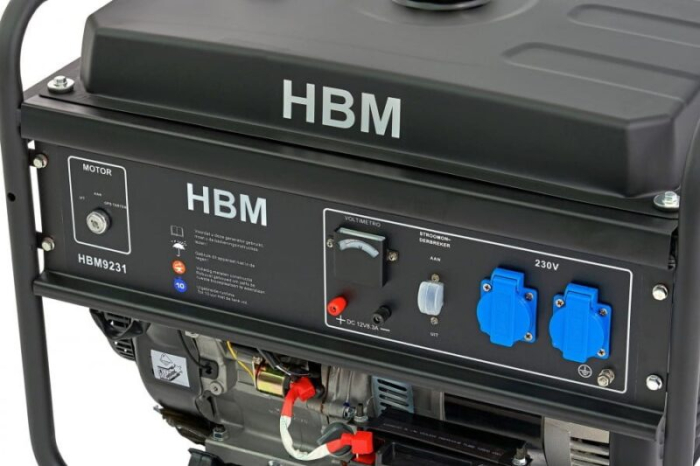 Generator de curent pe benzina 5500W , 390cc - HBM [3]