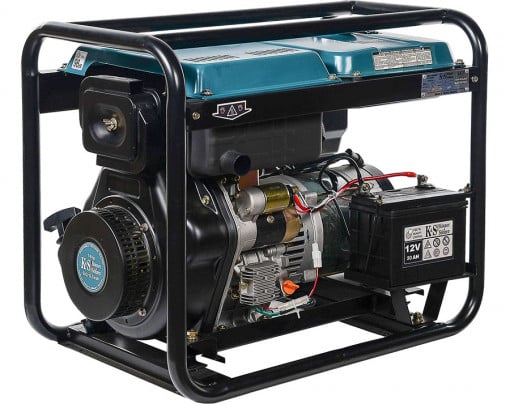 Generator de curent, portabil, 7.5 kW diesel [4]