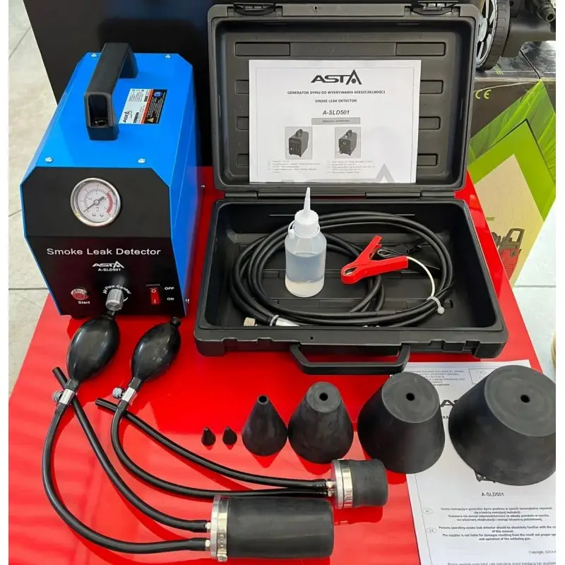 Generator si Detector profesional de scurgeri cu fum, 12V [6]