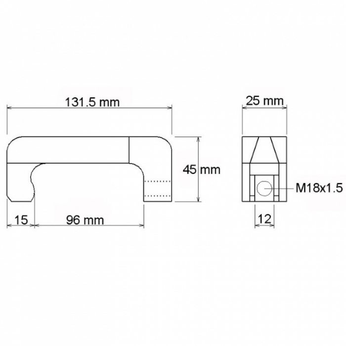 Gheara pentru extras injectoare 12mm [2]