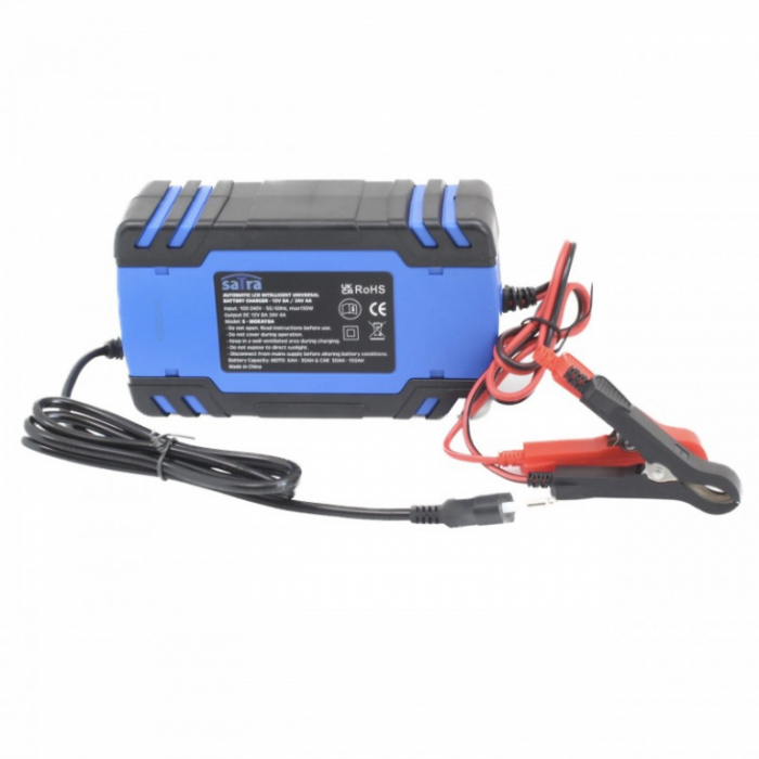 Incarcator automat pentru baterie auto 12V/24V 8A/4A [4]