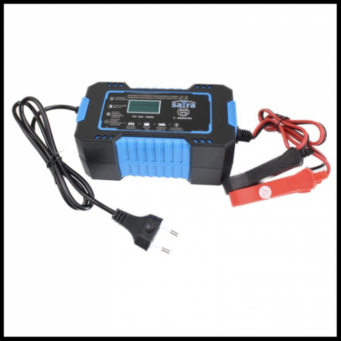 Incarcator automat pentru baterie auto 12V / 6A cu afișaj LCD [2]