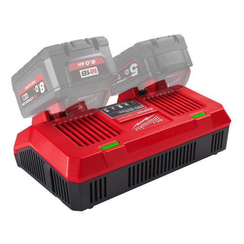 Incarcator dublu pentru acumulatori Li-Ion, M18 x 18V [2]