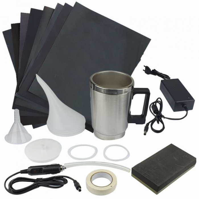 Kit complet pentru restaurare faruri cu polimer 600ml [4]