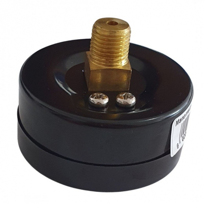 Manometru cu racord posterior 16 bar cu diamentrul de 63 mm si racord de conectare de 1/4" [2]