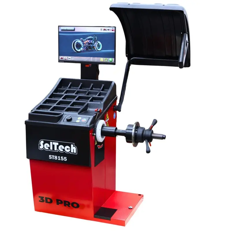 Masina echilibrat roti 3D SELTECH ST8155 automata, 220V [3]