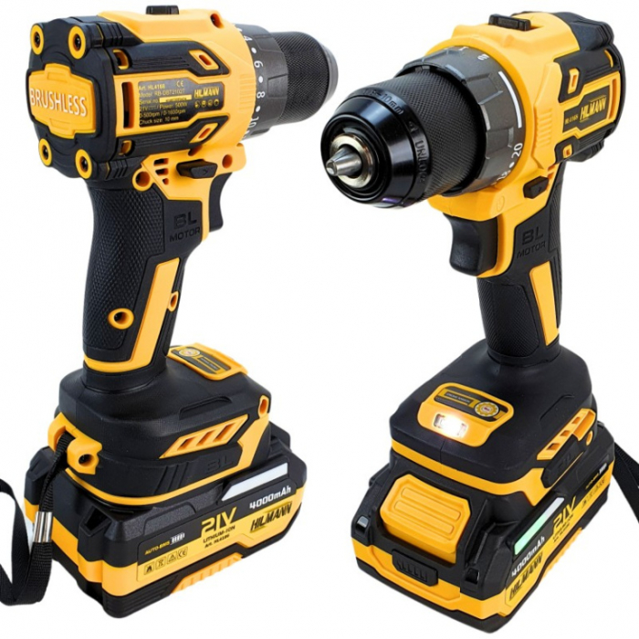 Masina de gaurit cu acumulator 4Ah, 21V [3]