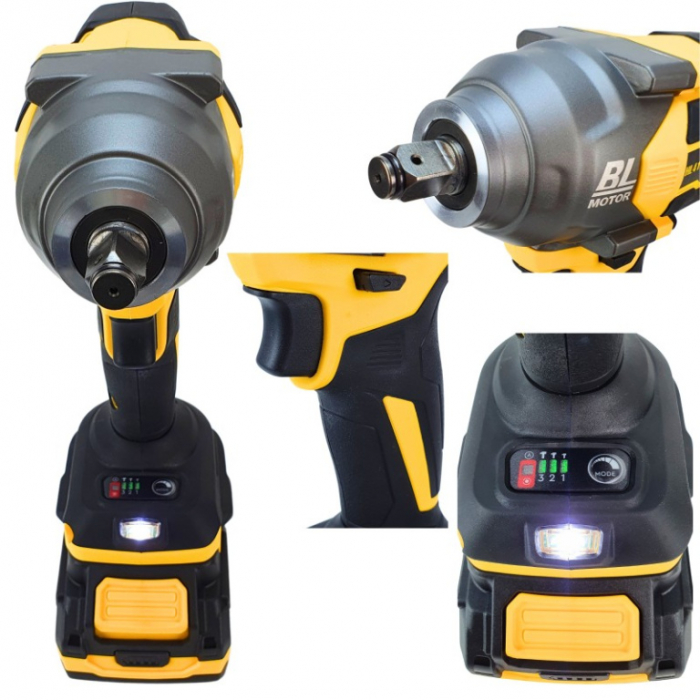 Cheie de insurubat cu impact 850 Nm 4Ah, 21V [5]