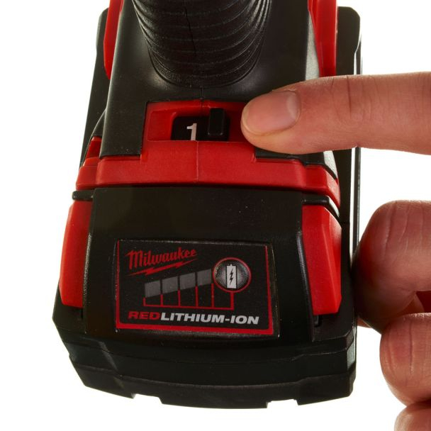 Mașină de înșurubat unghiulară cu impact compactă 1/4″ Hex 81Nm 18V [8]