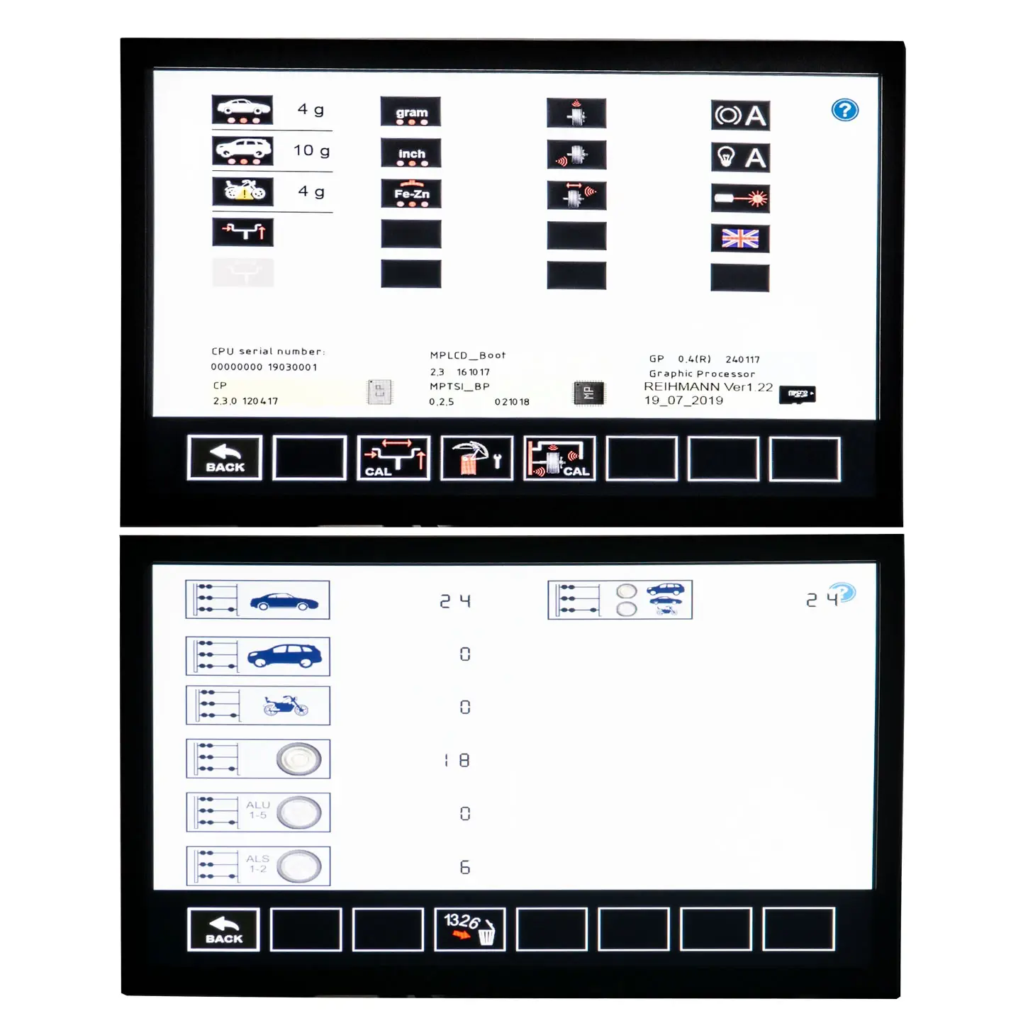 Masina echilibrat roti REIHMANN-RHM W7 cu touch screen si laser [7]