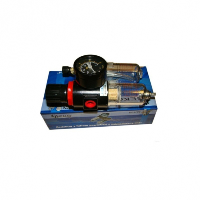 Mini filtru , regulator si lubrificator de aer 0-15 bar,1/4" [2]