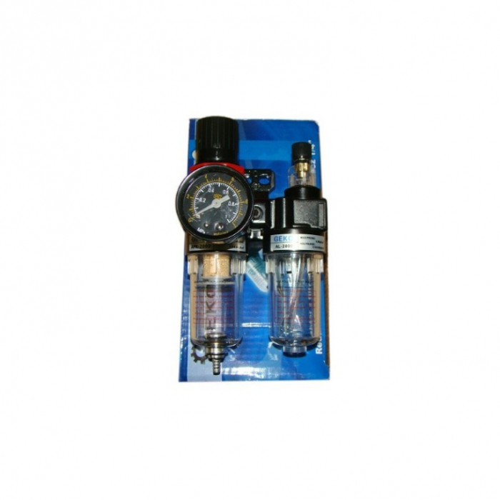 Mini filtru , regulator si lubrificator de aer 0-15 bar,1/4" [1]