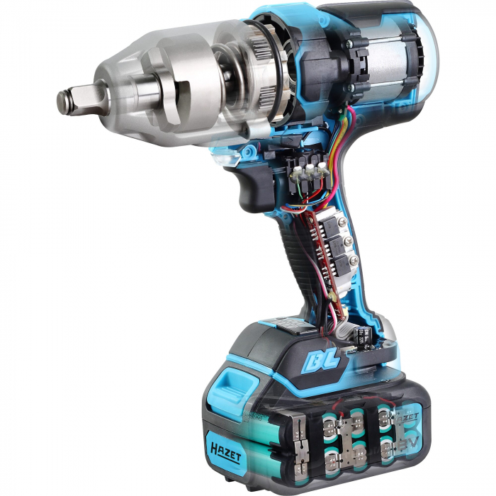 Cheie de impact cu acumulatori 1/2" - 18V / 2Ah, 270 Nm [7]