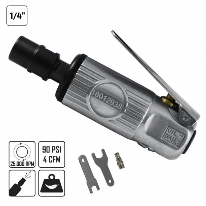 Mini polizor pneumatic cu mandrina de 6 mm [2]