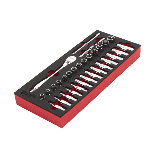 Modul in insertie de spuma cu chei tubulare 3/8", 32buc [2]