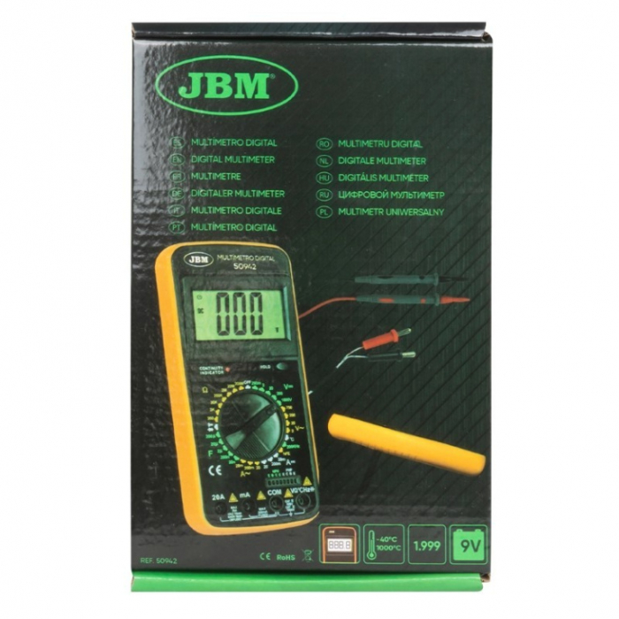 Multimetru digital cu protectie din cauciuc [7]
